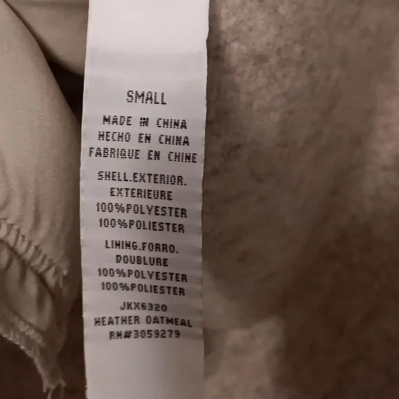 Thread & Supply Dillion Oatmeal Spice Pullover 3/4 Snap Cozy Hoodie Sweatshirt S - Picture 6 of 8